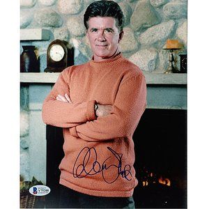 Alan Thicke Signed Growing Pains 8x10 Photo Beckett BAS Authentication Autograph